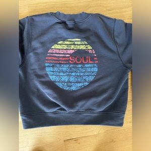 Soul Cycle‎ cropped sweatshirt sz. Small